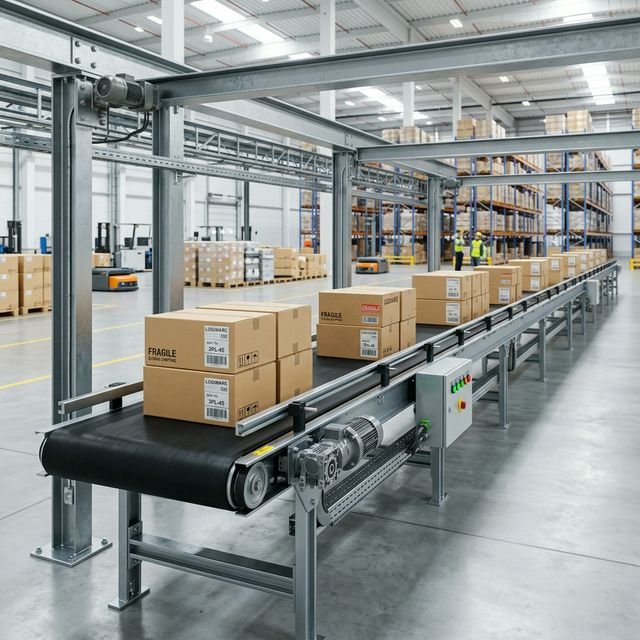 Flat Belt Conveyor System — PECPL India